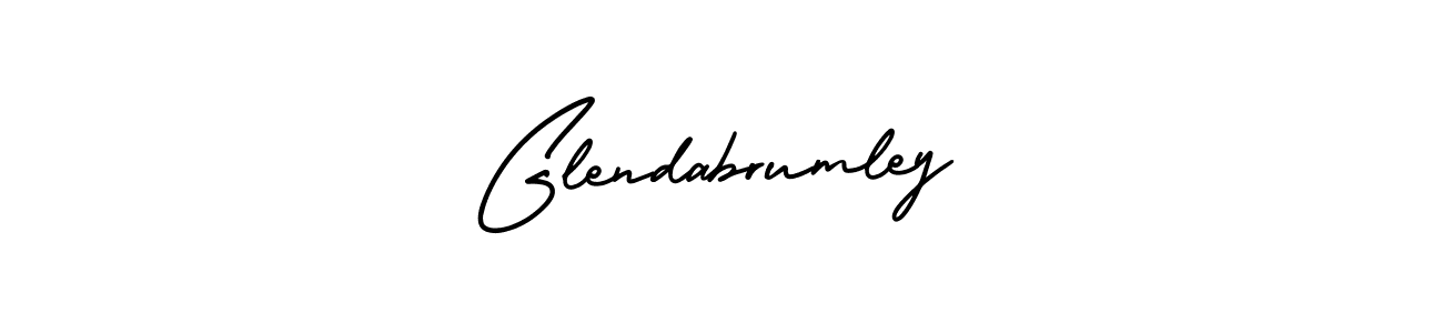 Also we have Glendabrumley name is the best signature style. Create professional handwritten signature collection using AmerikaSignatureDemo-Regular autograph style. Glendabrumley signature style 3 images and pictures png