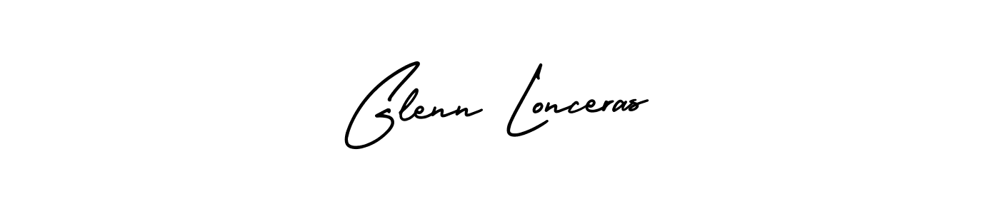 Make a short Glenn Lonceras signature style. Manage your documents anywhere anytime using AmerikaSignatureDemo-Regular. Create and add eSignatures, submit forms, share and send files easily. Glenn Lonceras signature style 3 images and pictures png