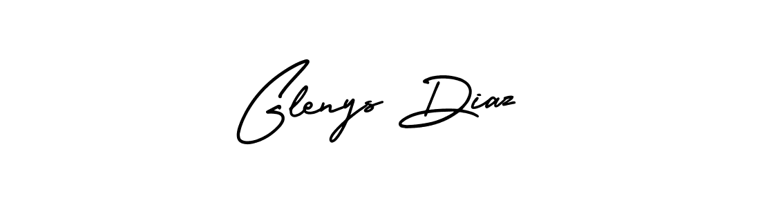 Make a short Glenys Diaz signature style. Manage your documents anywhere anytime using AmerikaSignatureDemo-Regular. Create and add eSignatures, submit forms, share and send files easily. Glenys Diaz signature style 3 images and pictures png