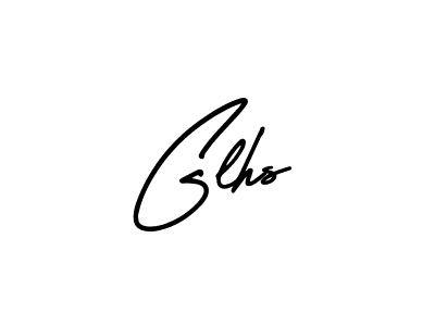 AmerikaSignatureDemo-Regular is a professional signature style that is perfect for those who want to add a touch of class to their signature. It is also a great choice for those who want to make their signature more unique. Get Glhs name to fancy signature for free. Glhs signature style 3 images and pictures png