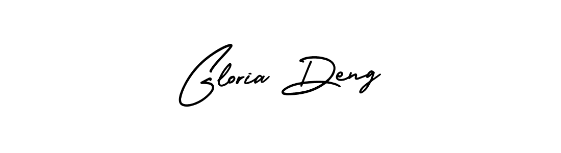 Make a beautiful signature design for name Gloria Deng. Use this online signature maker to create a handwritten signature for free. Gloria Deng signature style 3 images and pictures png