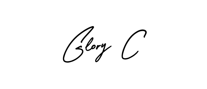 Similarly AmerikaSignatureDemo-Regular is the best handwritten signature design. Signature creator online .You can use it as an online autograph creator for name Glory C. Glory C signature style 3 images and pictures png