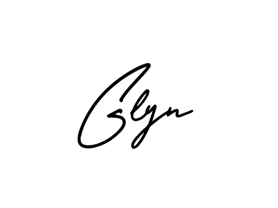 How to Draw Glyn signature style? AmerikaSignatureDemo-Regular is a latest design signature styles for name Glyn. Glyn signature style 3 images and pictures png