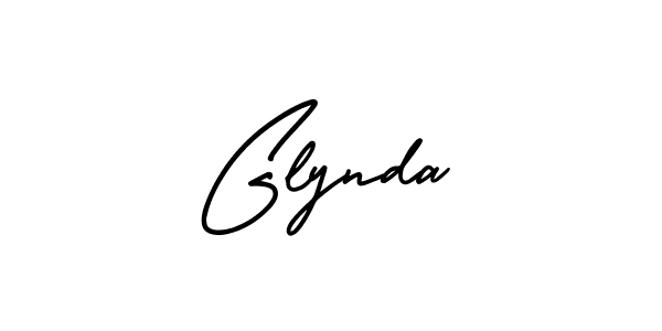 Best and Professional Signature Style for Glynda. AmerikaSignatureDemo-Regular Best Signature Style Collection. Glynda signature style 3 images and pictures png