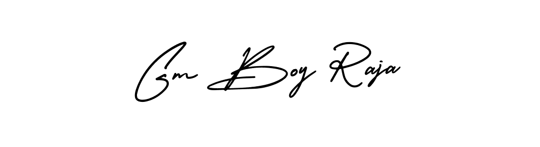 This is the best signature style for the Gm Boy Raja name. Also you like these signature font (AmerikaSignatureDemo-Regular). Mix name signature. Gm Boy Raja signature style 3 images and pictures png