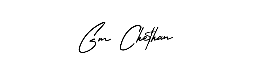 Once you've used our free online signature maker to create your best signature AmerikaSignatureDemo-Regular style, it's time to enjoy all of the benefits that Gm Chethan name signing documents. Gm Chethan signature style 3 images and pictures png