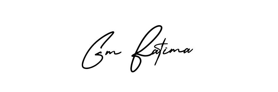 See photos of Gm Fatima official signature by Spectra . Check more albums & portfolios. Read reviews & check more about AmerikaSignatureDemo-Regular font. Gm Fatima signature style 3 images and pictures png
