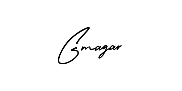Design your own signature with our free online signature maker. With this signature software, you can create a handwritten (AmerikaSignatureDemo-Regular) signature for name Gmagar. Gmagar signature style 3 images and pictures png