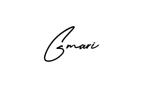 How to make Gmari signature? AmerikaSignatureDemo-Regular is a professional autograph style. Create handwritten signature for Gmari name. Gmari signature style 3 images and pictures png