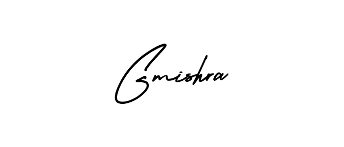 Gmishra stylish signature style. Best Handwritten Sign (AmerikaSignatureDemo-Regular) for my name. Handwritten Signature Collection Ideas for my name Gmishra. Gmishra signature style 3 images and pictures png