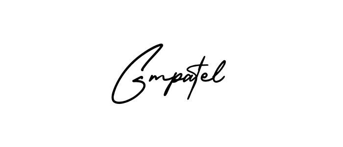 Design your own signature with our free online signature maker. With this signature software, you can create a handwritten (AmerikaSignatureDemo-Regular) signature for name Gmpatel. Gmpatel signature style 3 images and pictures png