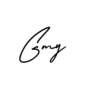 AmerikaSignatureDemo-Regular is a professional signature style that is perfect for those who want to add a touch of class to their signature. It is also a great choice for those who want to make their signature more unique. Get Gmy name to fancy signature for free. Gmy signature style 3 images and pictures png