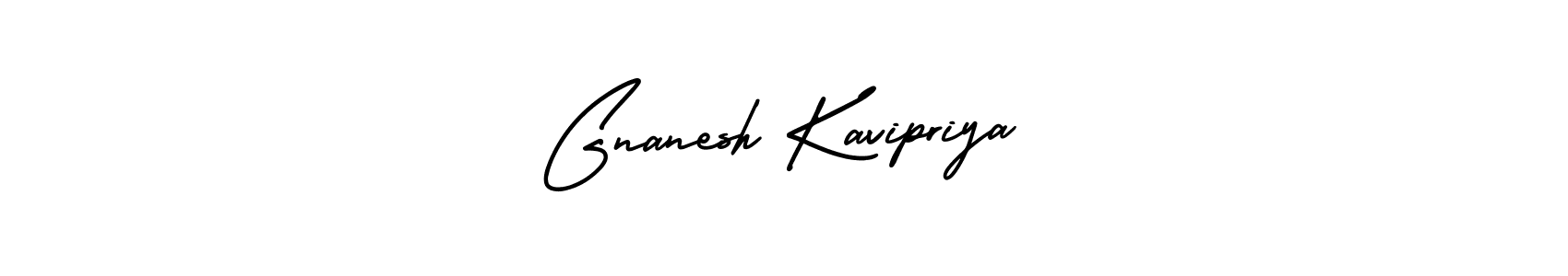 Make a beautiful signature design for name Gnanesh Kavipriya. Use this online signature maker to create a handwritten signature for free. Gnanesh Kavipriya signature style 3 images and pictures png