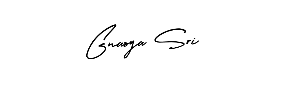 It looks lik you need a new signature style for name Gnasya Sri. Design unique handwritten (AmerikaSignatureDemo-Regular) signature with our free signature maker in just a few clicks. Gnasya Sri signature style 3 images and pictures png