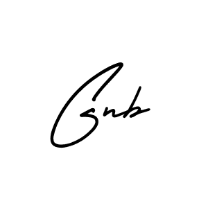 if you are searching for the best signature style for your name Gnb. so please give up your signature search. here we have designed multiple signature styles  using AmerikaSignatureDemo-Regular. Gnb signature style 3 images and pictures png