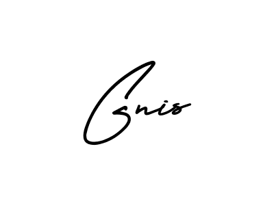 AmerikaSignatureDemo-Regular is a professional signature style that is perfect for those who want to add a touch of class to their signature. It is also a great choice for those who want to make their signature more unique. Get Gnis name to fancy signature for free. Gnis signature style 3 images and pictures png