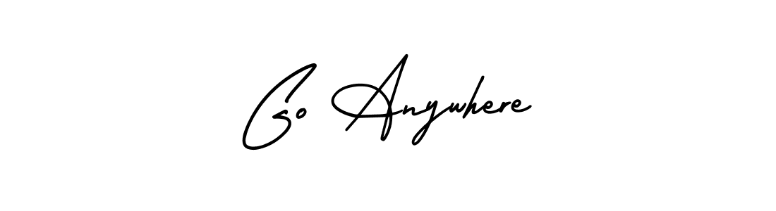 Once you've used our free online signature maker to create your best signature AmerikaSignatureDemo-Regular style, it's time to enjoy all of the benefits that Go Anywhere name signing documents. Go Anywhere signature style 3 images and pictures png