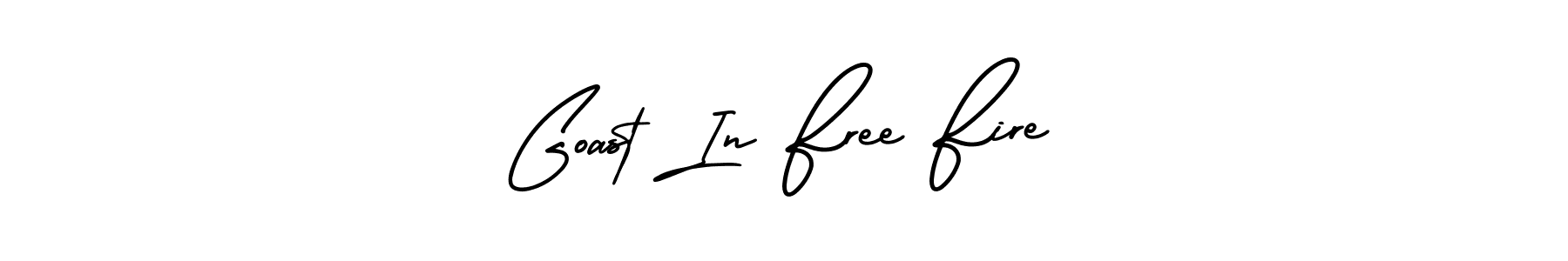 Similarly AmerikaSignatureDemo-Regular is the best handwritten signature design. Signature creator online .You can use it as an online autograph creator for name Goast In Free Fire. Goast In Free Fire signature style 3 images and pictures png