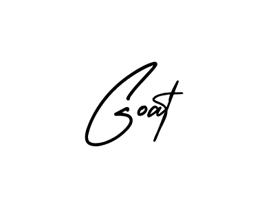 Also we have Goat name is the best signature style. Create professional handwritten signature collection using AmerikaSignatureDemo-Regular autograph style. Goat signature style 3 images and pictures png