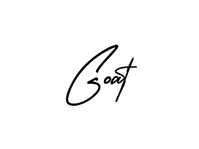 Also we have Goat name is the best signature style. Create professional handwritten signature collection using AmerikaSignatureDemo-Regular autograph style. Goat signature style 3 images and pictures png