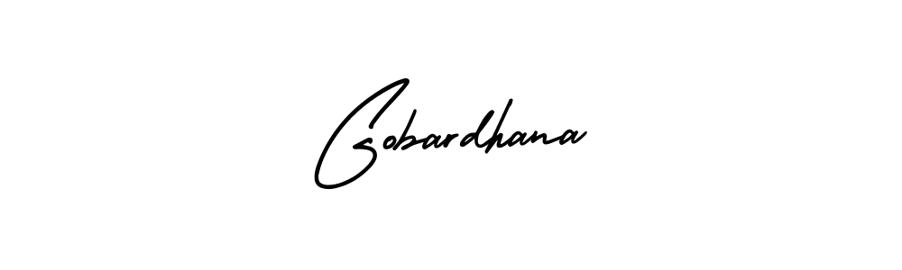 Make a beautiful signature design for name Gobardhana. Use this online signature maker to create a handwritten signature for free. Gobardhana signature style 3 images and pictures png