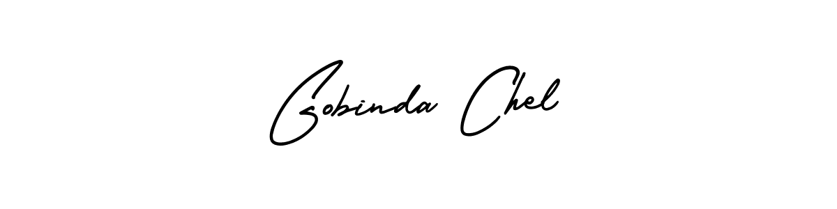 Make a beautiful signature design for name Gobinda Chel. Use this online signature maker to create a handwritten signature for free. Gobinda Chel signature style 3 images and pictures png