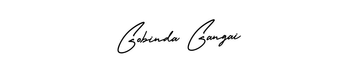Also You can easily find your signature by using the search form. We will create Gobinda Gangai name handwritten signature images for you free of cost using AmerikaSignatureDemo-Regular sign style. Gobinda Gangai signature style 3 images and pictures png