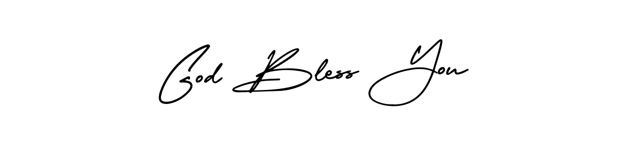 Best and Professional Signature Style for God Bless You. AmerikaSignatureDemo-Regular Best Signature Style Collection. God Bless You signature style 3 images and pictures png