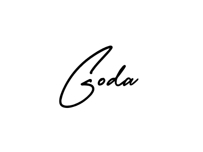 Similarly AmerikaSignatureDemo-Regular is the best handwritten signature design. Signature creator online .You can use it as an online autograph creator for name Goda. Goda signature style 3 images and pictures png