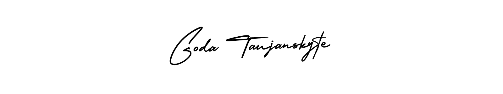 Also You can easily find your signature by using the search form. We will create Goda Taujanskyte name handwritten signature images for you free of cost using AmerikaSignatureDemo-Regular sign style. Goda Taujanskyte signature style 3 images and pictures png