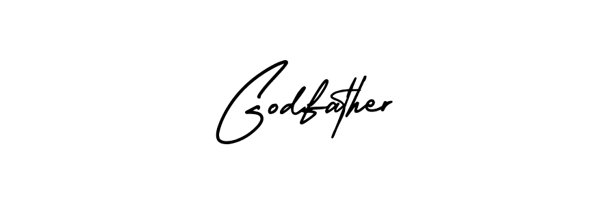 It looks lik you need a new signature style for name Godfather. Design unique handwritten (AmerikaSignatureDemo-Regular) signature with our free signature maker in just a few clicks. Godfather signature style 3 images and pictures png