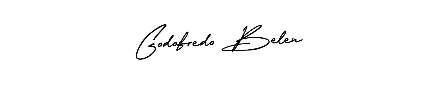 Also You can easily find your signature by using the search form. We will create Godofredo Belen name handwritten signature images for you free of cost using AmerikaSignatureDemo-Regular sign style. Godofredo Belen signature style 3 images and pictures png