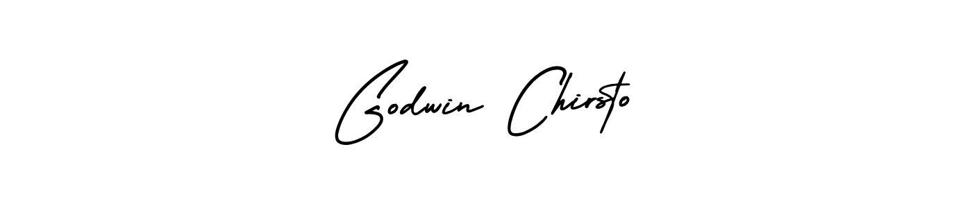 Similarly AmerikaSignatureDemo-Regular is the best handwritten signature design. Signature creator online .You can use it as an online autograph creator for name Godwin Chirsto. Godwin Chirsto signature style 3 images and pictures png