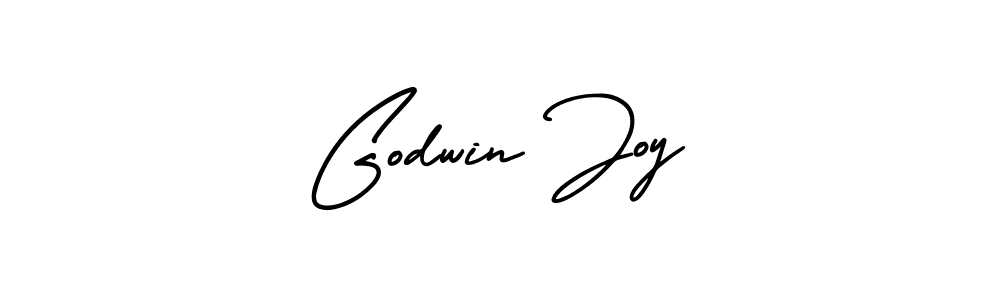 Also You can easily find your signature by using the search form. We will create Godwin Joy name handwritten signature images for you free of cost using AmerikaSignatureDemo-Regular sign style. Godwin Joy signature style 3 images and pictures png