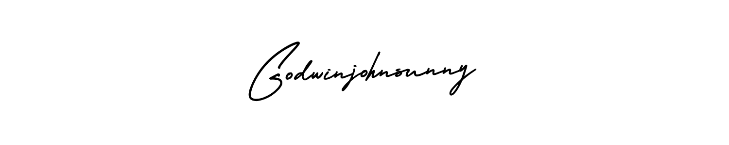 This is the best signature style for the Godwinjohnsunny name. Also you like these signature font (AmerikaSignatureDemo-Regular). Mix name signature. Godwinjohnsunny signature style 3 images and pictures png