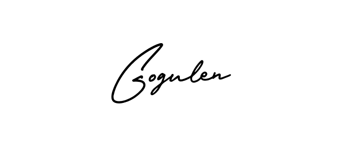 How to Draw Gogulen signature style? AmerikaSignatureDemo-Regular is a latest design signature styles for name Gogulen. Gogulen signature style 3 images and pictures png