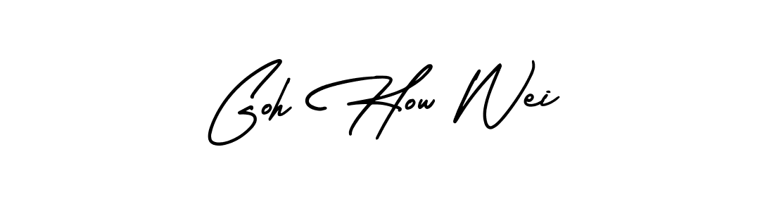 Best and Professional Signature Style for Goh How Wei. AmerikaSignatureDemo-Regular Best Signature Style Collection. Goh How Wei signature style 3 images and pictures png