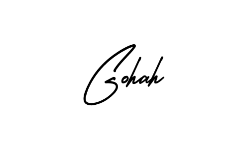 Also You can easily find your signature by using the search form. We will create Gohah name handwritten signature images for you free of cost using AmerikaSignatureDemo-Regular sign style. Gohah signature style 3 images and pictures png