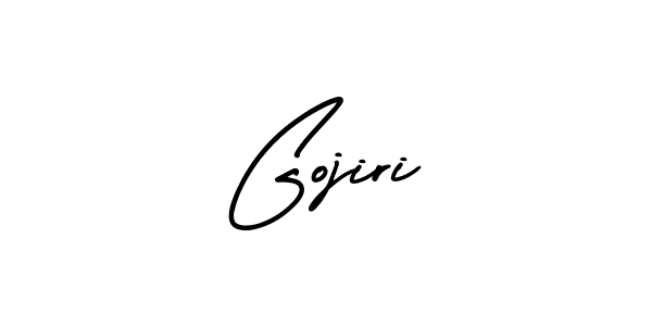 Best and Professional Signature Style for Gojiri. AmerikaSignatureDemo-Regular Best Signature Style Collection. Gojiri signature style 3 images and pictures png