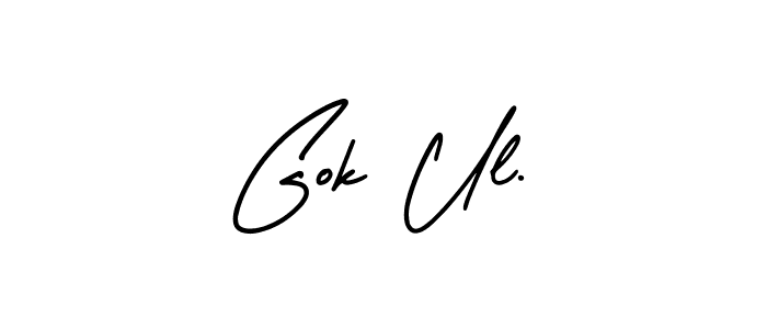 You can use this online signature creator to create a handwritten signature for the name Gok Ul.. This is the best online autograph maker. Gok Ul. signature style 3 images and pictures png