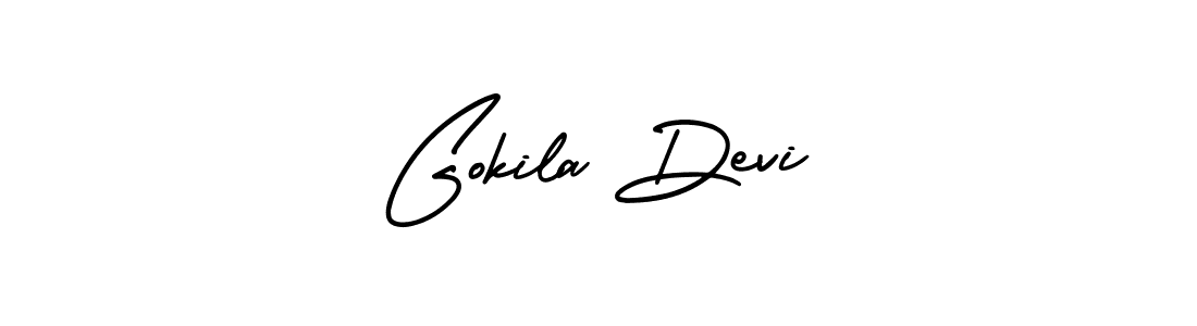 See photos of Gokila Devi official signature by Spectra . Check more albums & portfolios. Read reviews & check more about AmerikaSignatureDemo-Regular font. Gokila Devi signature style 3 images and pictures png