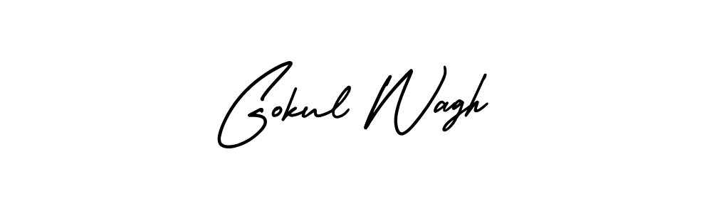 Also we have Gokul Wagh name is the best signature style. Create professional handwritten signature collection using AmerikaSignatureDemo-Regular autograph style. Gokul Wagh signature style 3 images and pictures png
