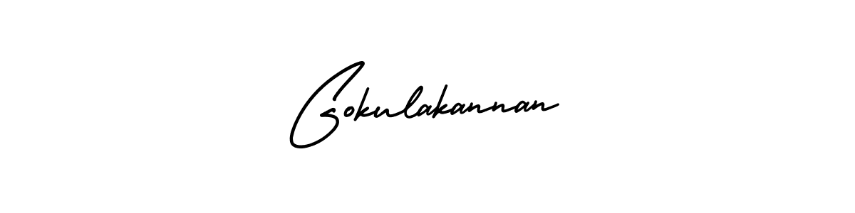 This is the best signature style for the Gokulakannan name. Also you like these signature font (AmerikaSignatureDemo-Regular). Mix name signature. Gokulakannan signature style 3 images and pictures png