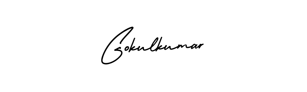 Similarly AmerikaSignatureDemo-Regular is the best handwritten signature design. Signature creator online .You can use it as an online autograph creator for name Gokulkumar. Gokulkumar signature style 3 images and pictures png