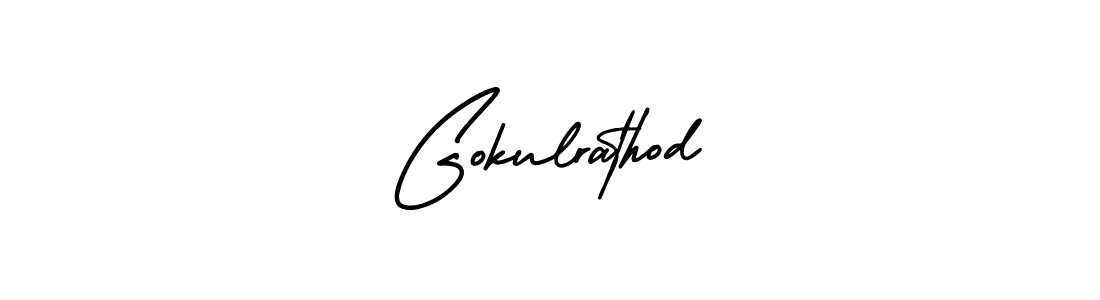 AmerikaSignatureDemo-Regular is a professional signature style that is perfect for those who want to add a touch of class to their signature. It is also a great choice for those who want to make their signature more unique. Get Gokulrathod name to fancy signature for free. Gokulrathod signature style 3 images and pictures png
