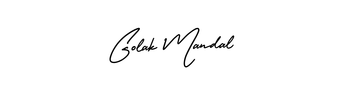 if you are searching for the best signature style for your name Golak Mandal. so please give up your signature search. here we have designed multiple signature styles  using AmerikaSignatureDemo-Regular. Golak Mandal signature style 3 images and pictures png