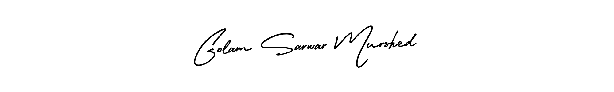 Use a signature maker to create a handwritten signature online. With this signature software, you can design (AmerikaSignatureDemo-Regular) your own signature for name Golam Sarwar Murshed. Golam Sarwar Murshed signature style 3 images and pictures png