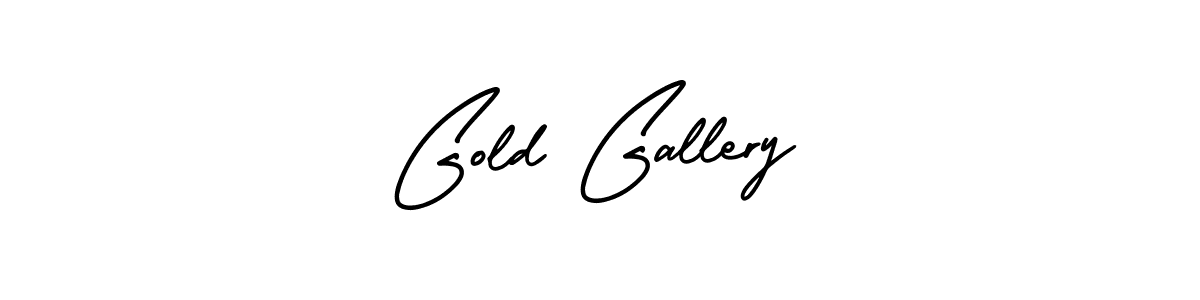 Create a beautiful signature design for name Gold Gallery. With this signature (AmerikaSignatureDemo-Regular) fonts, you can make a handwritten signature for free. Gold Gallery signature style 3 images and pictures png