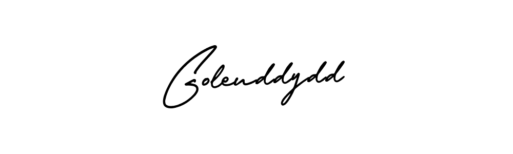 Design your own signature with our free online signature maker. With this signature software, you can create a handwritten (AmerikaSignatureDemo-Regular) signature for name Goleuddydd. Goleuddydd signature style 3 images and pictures png