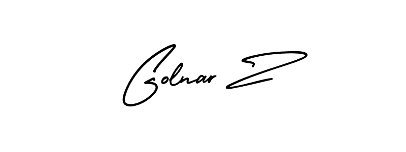 Make a beautiful signature design for name Golnar Z. Use this online signature maker to create a handwritten signature for free. Golnar Z signature style 3 images and pictures png